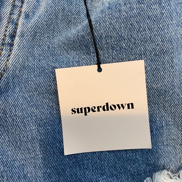 Revolve Super down high rise Jean shorts new with tags - Picture 4 of 5